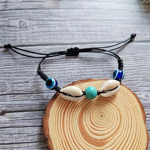 Pulsera de <span class=keywords><strong>la</strong></span> <span class=keywords><strong>Amistad</strong></span> con Cuentas de Turquesa Estilo Oceánico Europeo <span class=keywords><strong>y</strong></span> Americano 2023 - Decorada con Cuentas, Trenzada <span class=keywords><strong>y</strong></span> Conchas - Product Image 6