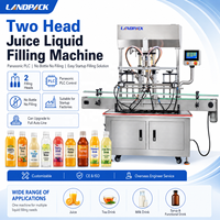 Machine de remplissage automatique de bouteilles de jus de fruits liquides chauds de 1 litre
