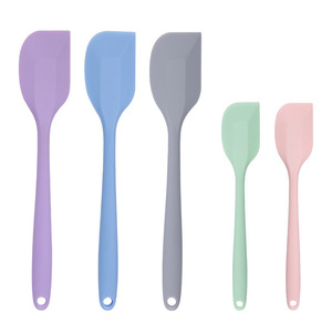 Spatules de pâtisserie en silicone 28cm 21cm, résistantes à la chaleur, lavables au lave-vaisselle, pour la cuisine et la pâtisserie - Product Image 2