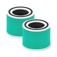Filtre HEPA véritable OEM, filtre à charbon de remplacement pour LEVOIT Core 300/300S, emballage personnalisé en vrac et étiquette privée disponibles