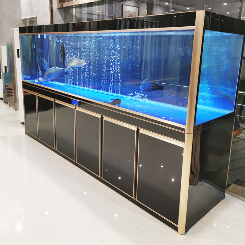 Large Plywood Aquarium Wooden Aquarium Cabinet 62 Cm X 71 Cm X 51 Cm