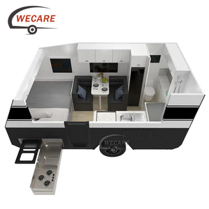 Remolque de cocina para caravana de camping todoterreno estándar australiano chino, remolque de viaje para casa rodante con baño - Product Image 3