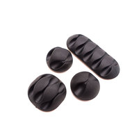 Organisateur de câble de chargement sans fil Support de câble de gestion de cordon de bureau pour écouteurs Accessoires de câblage