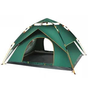 Vendita all'ingrosso campeng tenda-Tenda da campeggio esterna impermeabile grande famiglia per campeggio automatico 2 persone tenda da campeggio ad apertura rapida