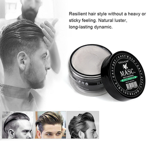 Mềm dẻo sợi tạo kiểu tóc Sản phẩm kết cấu tự nhiên và lâu dài giữ OEM nhãn hiệu riêng logo người đàn ông Volumizing đúc Matte đất sét - Product Image 3