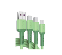 Earphone & jam tangan pintar, kabel pengisi daya USB tipe-c/micro-usb tahan lama 1M/2m/3 kaki/6 kaki untuk Ponsel Power Bank nilon/kabel PVC