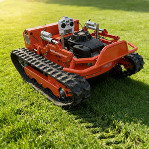 Livraison gratuite, tondeuse à gazon robotisée télécommandée tout-terrain approuvée CE EPA, avec lame à neige - Product Image 3