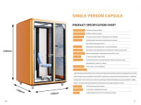 Cabine de réunion individuelle moderne en aluminium, insonorisée, pour bureaux à domicile, appartements, salons et hôtels