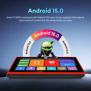 <span class=keywords><strong>GYS</strong></span> Mini TV 14.1 pouces écran tactile Smart Android 15/16 Système Rockchip 3326 Mini télévision avec Wifi Bt Télécommande vocale - Product Image 4