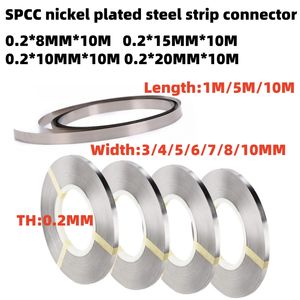 Tira de Acero Niquelado de 0.12mm, Tamaños Personalizados de 5/7/8/10/15/20mm, Longitudes de 1M 5M 10M, Pieza de Contacto para Baterías 18650/Herramientas Eléctricas/ESS - Product Image 5