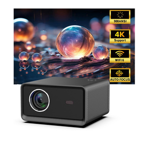 โปรเจคเตอร์พกพาขนาดเล็ก LED รุ่นขายดี ความละเอียด 4K ความสว่าง 3500 ลูเมนส์ ระบบปฏิบัติการ Android ลำโพงในตัว สำหรับธุรกิจ H90 Facto - Product Image 1
