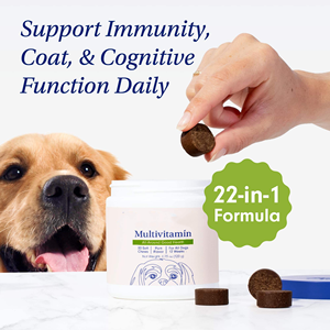 Suplemento multivitamínico <span class=keywords><strong>para</strong></span> mascotas 22 en 1 OEM/ODM con vitaminas A E B12 y antioxidantes <span class=keywords><strong>para</strong></span> la salud inmunológica y articular - Product Image 4