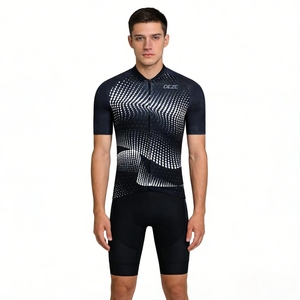 <span class=keywords><strong>Maillot</strong></span> de <span class=keywords><strong>cyclisme</strong></span> à manches courtes pour homme DEZE de haute qualité, à séchage rapide, respirant, noir et blanc à <span class=keywords><strong>pois</strong></span>, pour VTT et trajets quotidiens - Product Image 6