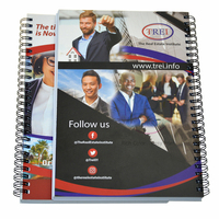 Service d'impression personnalisé pour carnet de notes, bobine spirale, liaison en spirale