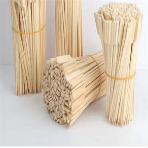 100 brochettes jetables écologiques en bambou de 15 cm et tailles assorties, achat en gros pour les fêtes barbecue - Product Image 3