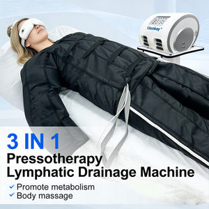 Máquina de presoterapia para masaje corporal completo, diseño de 24 cámaras de aire, masaje desintoxicante y cuidado linfático, certificado CE - Product Image 1