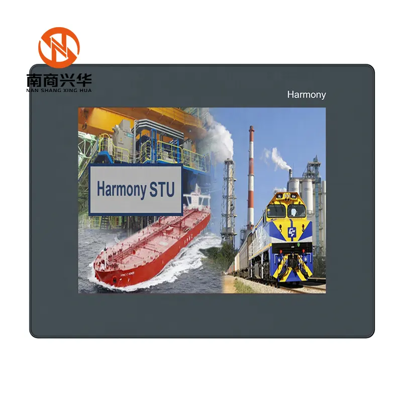 HMISTU855ไฟฟ้า HMI แบบสัมผัสหน้าจอขนาด57นิ้วใหม่ดั้งเดิมจอแสดงผล TFT LCD