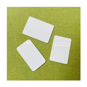 Cartes de visite en métal par Sublimation, pièces, tailles personnalisées, <span class=keywords><strong>carte</strong></span> professionnelle en Aluminium blanc, bricolage - Product Image 6