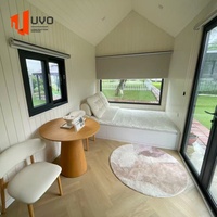 Villa moderne à deux étages entièrement meublée, maison modulaire en acier léger, imperméable, écologique, installation rapide pour 2 chambres