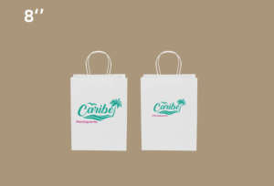Handle Paper <b>Bag</b> Custom logo Printing Recycled Color Kraft Paper Shopping Food <b>Packaging</b> <b>Bag</b> - Product Image 4