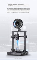 Printer 3D Ender dapat disesuaikan dengan rel Liner pintar Printer Creality 3D FDM cepat cetakan 3D pelevelan otomatis asli