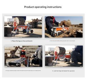 Xách Tay 8 Tấn Điện Gỗ Log Splitter Cho Nhà Sử Dụng Trang Trại Bán Lẻ Rừng Ngành Công Nghiệp Mới Được Sử Dụng Có Sẵn Diesel Xăng - Product Image 2