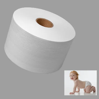 100% Polypropylen Vliesstoff rolle PP Spunbond Material für die Windel herstellung