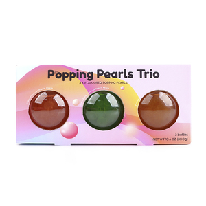 Lot de Perles Éclatantes Goût Fruits en Gros – Trio de Perles Éclatantes Boba et Boules de Jus pour Bubble Tea – Kits Cadeaux OEM Marque Privée - Product Image 5