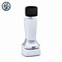 Robot de réception et de soins de santé humanoïde Alice AI à écran tactile de 13,3 pouces, multilingue et vocal