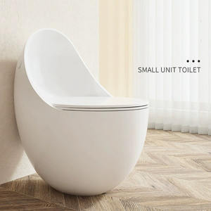 Assentos de Vaso Sanitário em Forma de Ovo por Atacado, Pequenos, para Banheiros Comuns, Fabricados em Peça Única - Product Image 2