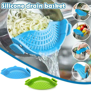 Kitchen Accessories PP Pot and <b>Pasta</b> <b>Strainer</b>-Adjustable Clip-On <b>Strainer</b> for Pots Pans Bowls Eco-Friendly Home Kitchen Tool - Product Image 5