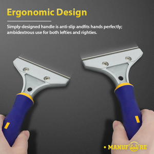 Dụng Cụ Lau Sàn, Tường, Sơn Kính, Cửa Sổ 60 # Lưỡi Thép Carbon Cạo Mềm TPR Tay Cầm Vệ Sinh - Product Image 4