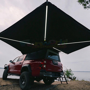 Tente de toit rigide pour SUV 4x4 2m 2.5m, 5 personnes, camping sur camionnette ou remorque, auvent 270 degrés, tente de toit autoportante - Product Image 3