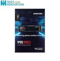 قرص صلب أصلي من سامسونج 990 PRO SSD M.2 2280 PCIe Gen 4.0x4 NVMe 1.3c TLC بسعات 1 تيرابايت و2 تيرابايت و4 تيرابايت طراز MZ-V9P1T0BW وMZ-V9P2T0BW وMZ-V9P4T0BW جديد تمامًا