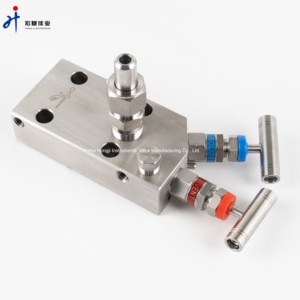 Valvola misuratore <span class=keywords><strong>di</strong></span> pressione collettore <span class=keywords><strong>di</strong></span> <span class=keywords><strong>sicurezza</strong></span> a due <span class=keywords><strong>valvole</strong></span> in acciaio inossidabile ad alta pressione - Product Image 3