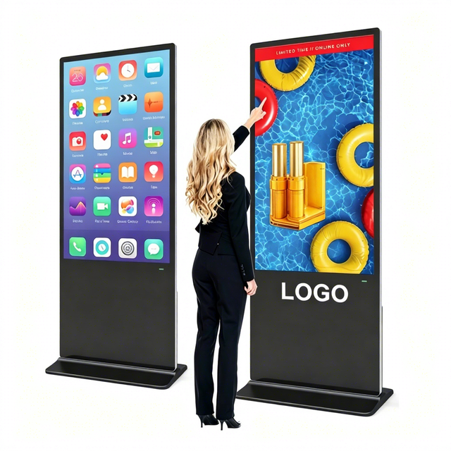 43 49 55 65 Inch Android Cheap Slim Monitor Photo Video CMS Software Portable LCD Digital Signage Lcd Display Indoor