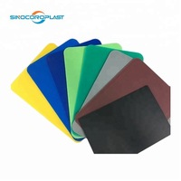 Vente en gros de feuilles de Coroplast vierges Feuille de polypropylène 4x8 Coroplast Panneaux en plastique ondulé Feuille Corex