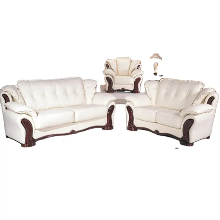 Hot sale living room furniture modern european leather corner living room sofa