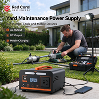 Centrale Électrique Solaire Portable 300W pour la Maison avec Sorties AC/DC/USB/Type-C, Batterie au Lithium NMC Intégrée 180Wh pour Urgences Extérieures - Vente en Gros