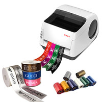 N-mark Chine 2025 Machine d'impression de taffetas de ruban de satin pour la boutique de cadeaux funéraires, imprimante numérique de feuille de timbre chaud