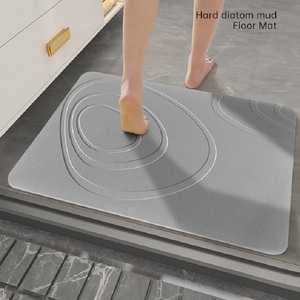 2025 nhanh chóng làm khô sàn đá Mat hấp thụ nước diatomaceous Trái Đất tắm đá điêu khắc diatomit đá Mat" - Product Image 4