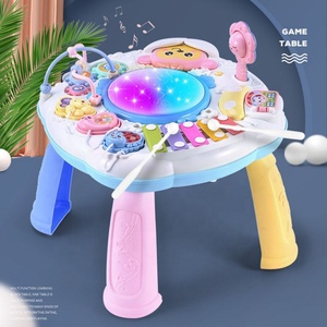 Juguete Educativo de Mesa para Niños, Madera y Plástico, Montessori Sensorial, con Luz y Música, para Niños de 3 a 6 Años - Product Image 1