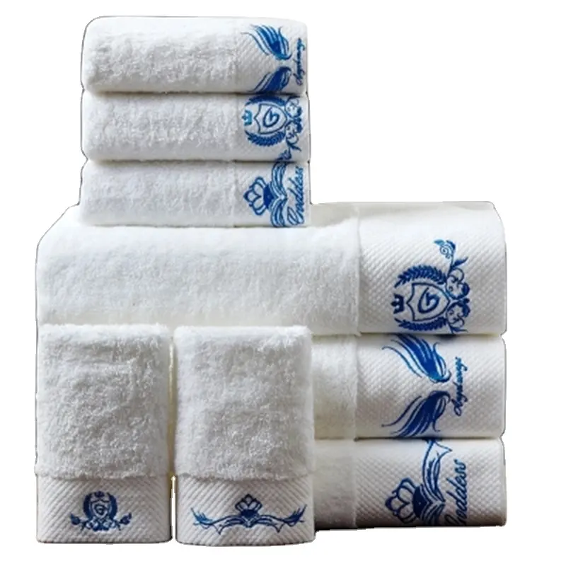 JR424 Wholesale Cotton Hotel Towel toallas toallaパラホテル