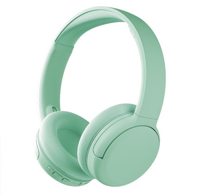 ABS Material Head-Mounted Computer Music Headphones for Children & Students Wireless LED Headset with Bluetooth Kids Earphones