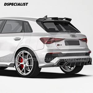 Kit carrosserie en fibre de carbone sèche de style PT Diffuseur arrière pour Audi <span class=keywords><strong>RS3</strong></span> 8Y <span class=keywords><strong>2021</strong></span> - 2024 - Product Image 3