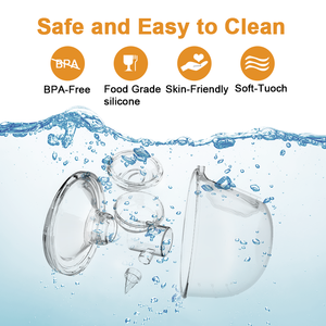 BPA-Free Comfort Wireless Milch pumpe Tragbarer Freisprech-Elektro-Milch extraktor aus komfortablem Silikon Easy Clean - Product Image 5