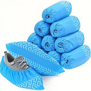 <span class=keywords><strong>Copriscarpe</strong></span> Non tessuto blu monouso impermeabile di alta qualità <span class=keywords><strong>copriscarpe</strong></span> Non tessuto medico ospedaliero - Product Image 6