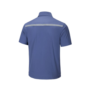 Abito da lavoro da laboratorio estivo da uomo alla moda abito da lavoro a maniche corte traspirante ad asciugatura rapida - Product Image 2
