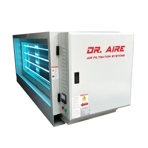 DR AIRE 98% Fume Removal Rate Electrostatic Air Cleaner For Commercial Kitchen Cooking Emission