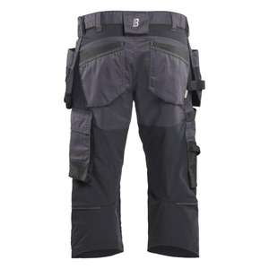 BLAKLADER - 175418329600C62 Craftsman pirate <b>shorts</b> <b>stretch</b> Mid grey - EAN 7330509925416 <b>WORK</b> TROUSERS <b>WORK</b> <b>SHORTS</b> - Product Image 2
